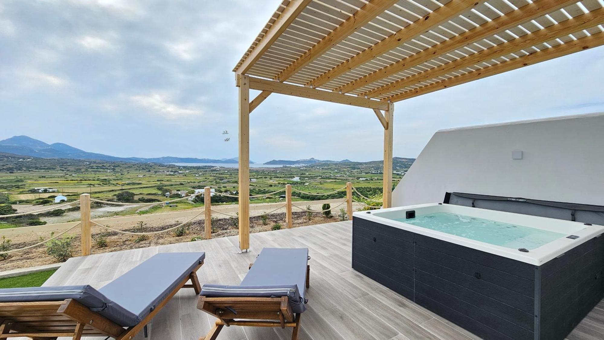 Bayview Villa With Jaccuzi - Milos Zefiría Kültér fotó