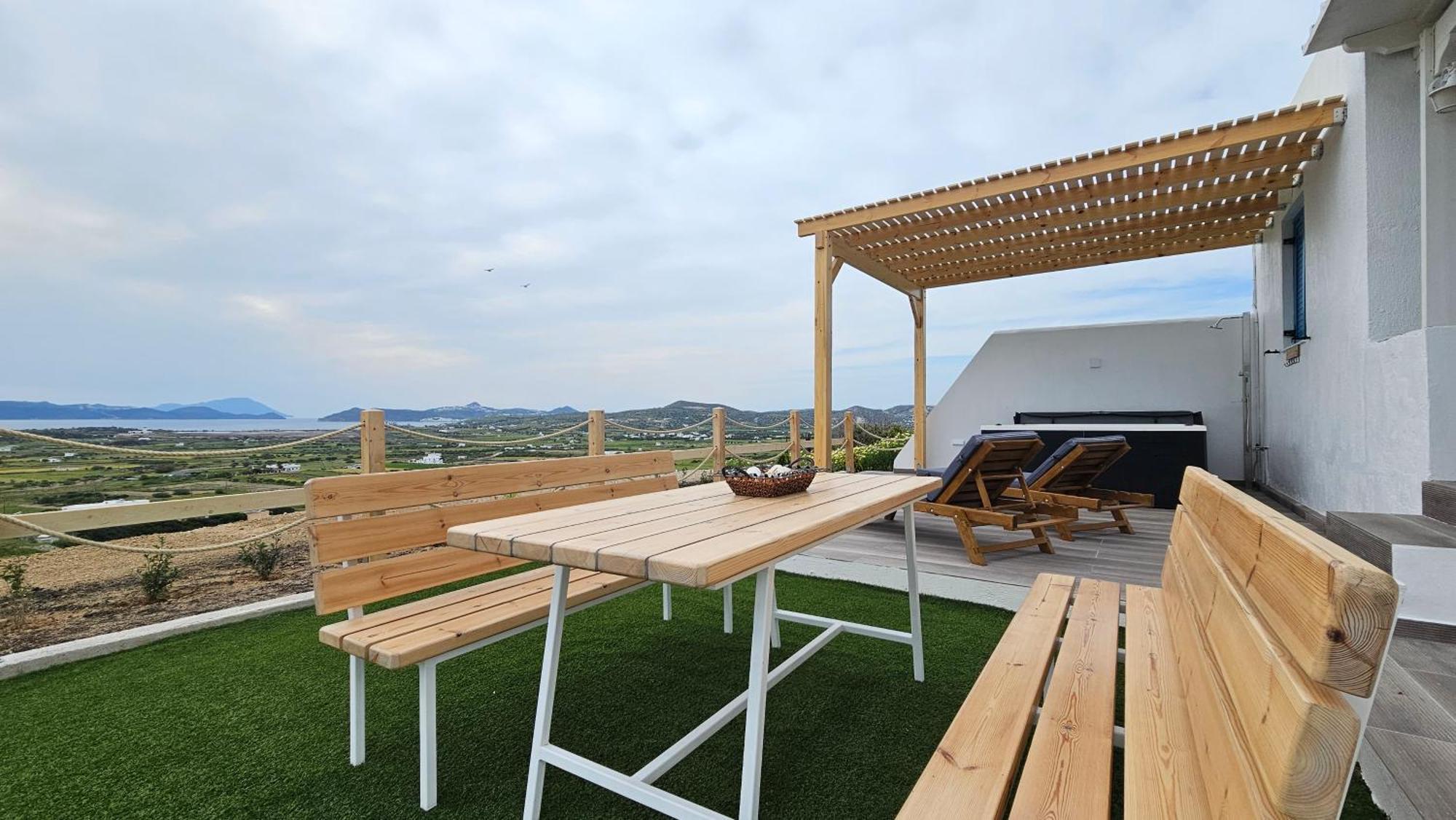 Bayview Villa With Jaccuzi - Milos Zefiría Kültér fotó