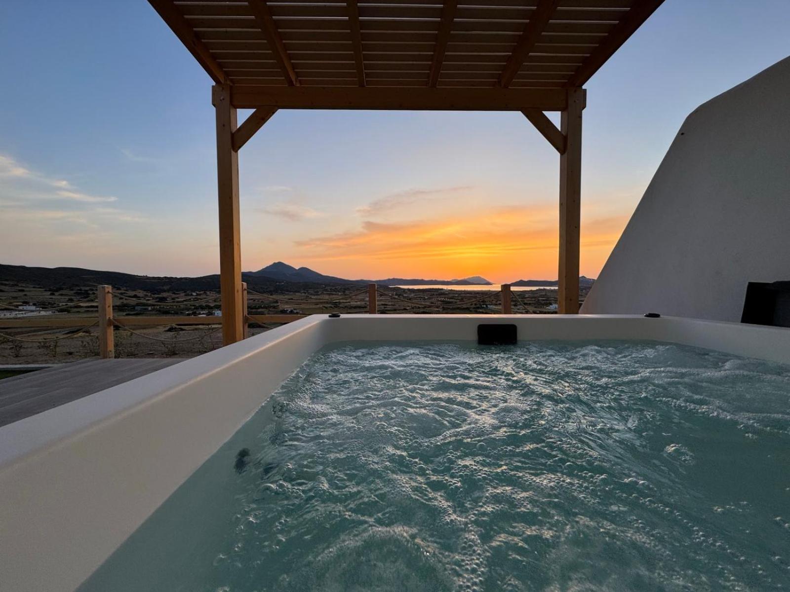 Bayview Villa With Jaccuzi - Milos Zefiría Kültér fotó